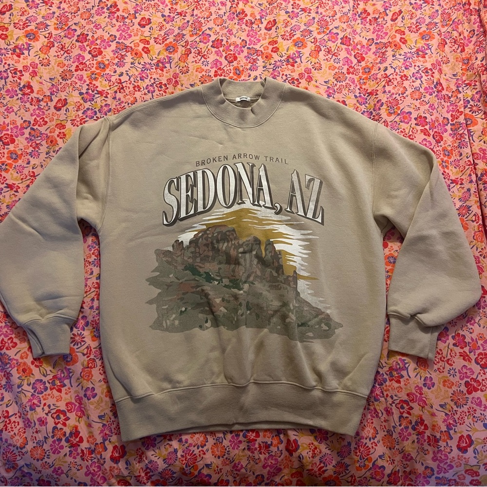 Abercrombie oversized crewneck